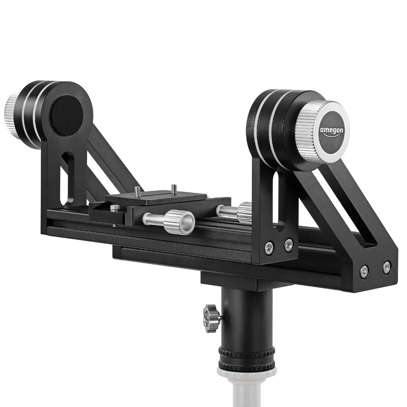 Omegon Montura en horquilla Pro Neptune II para prismáticos de gran tamaño