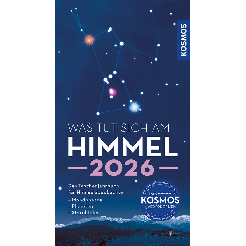 Kosmos Verlag Almanaque Was tut sich am Himmel 2026