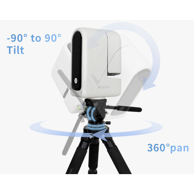 ZWO Rótula basculante para vídeo TH10 Seestar Smart Telescope