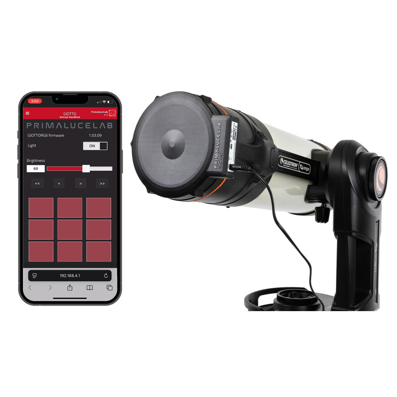PrimaLuceLab Máscara de campo plano GIOTTO Flat Field Generator Celestron Origin