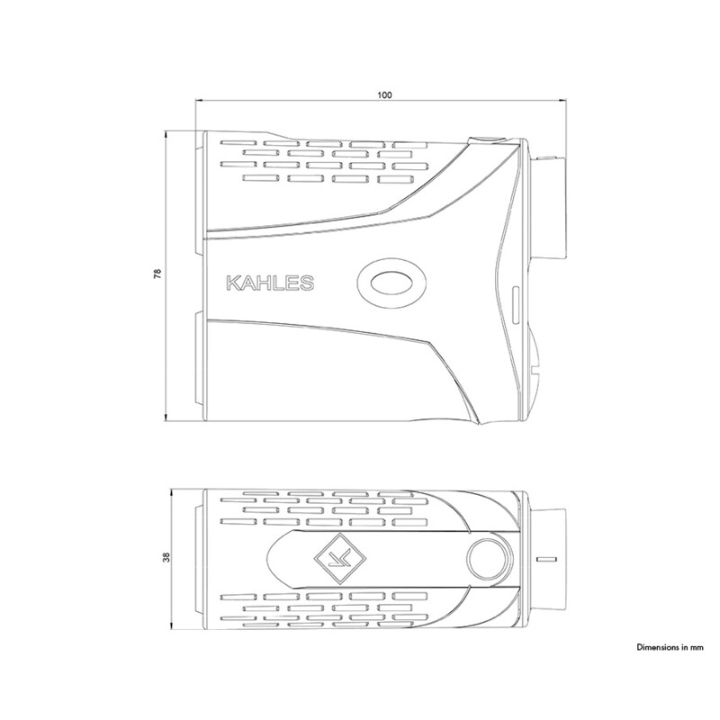 Kahles Telémetro Helia RF-M 7x25