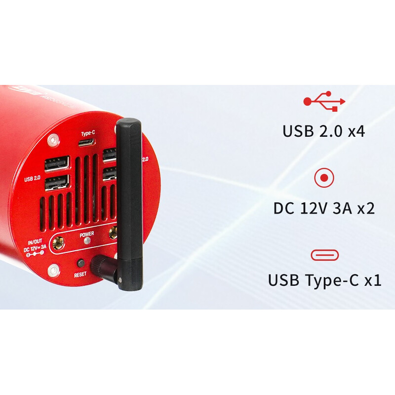 ZWO Cámara ASI 585 MM-Air Mono