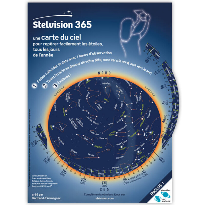 Stelvision Mapa estelar 365