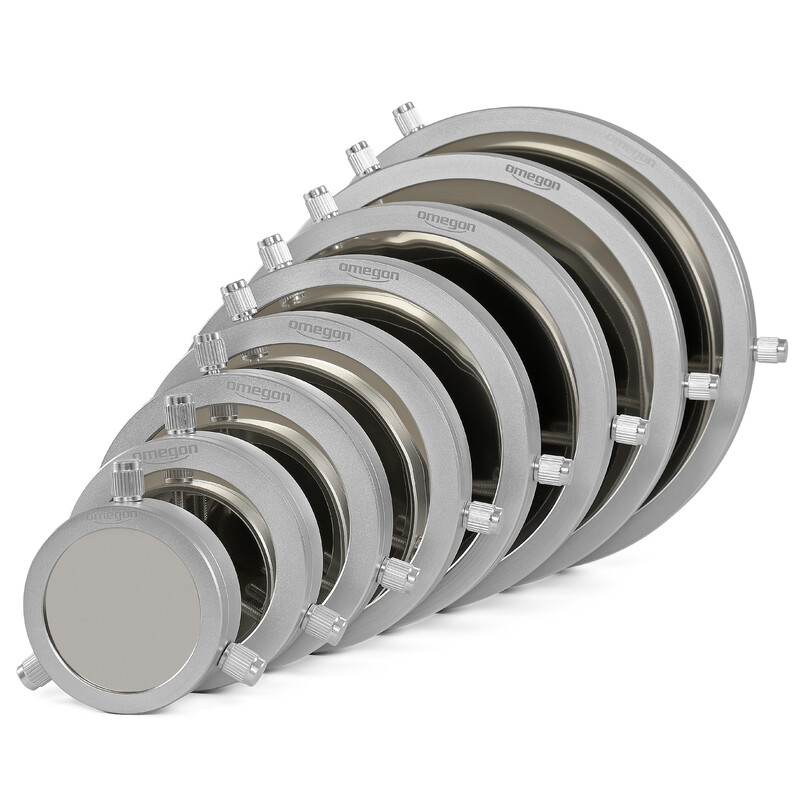 Omegon filtros solares Helievo 92 (84-110 mm)