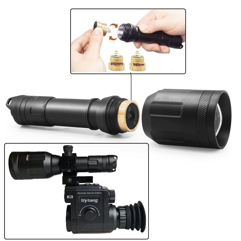 Maximtac HD-IR Pro Gen 3 LED iluminador IR