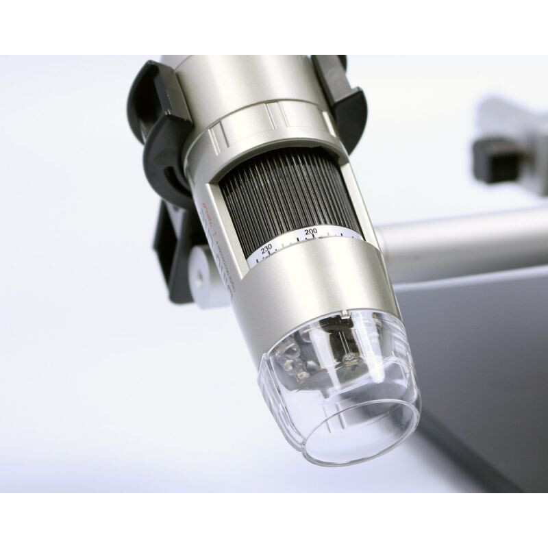 Dino-Lite Microscopio AM3111, 1280x1024, 20-50x y 200x, 8 LED