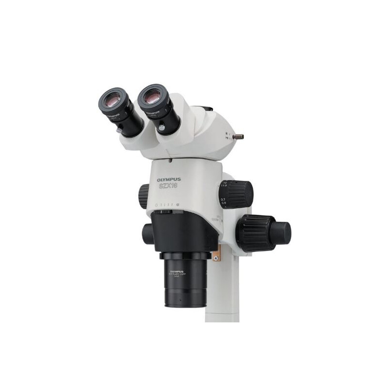 Evident Olympus Microscopio stereo zoom SZX16, trino, 16,4:1, 7-115x, 60 mm, SZX2-ILLTQ LED