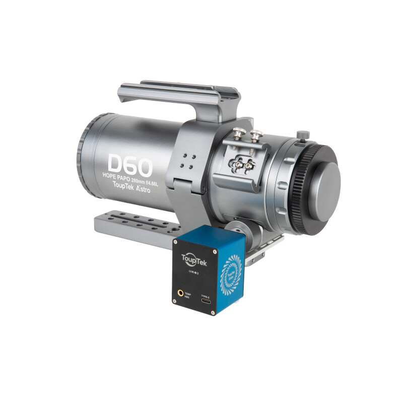 ToupTek Refractor apocromático HOPE D60 60/280 f/4.66