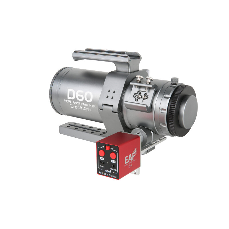 ToupTek Refractor apocromático HOPE D60 60/280 Tilter