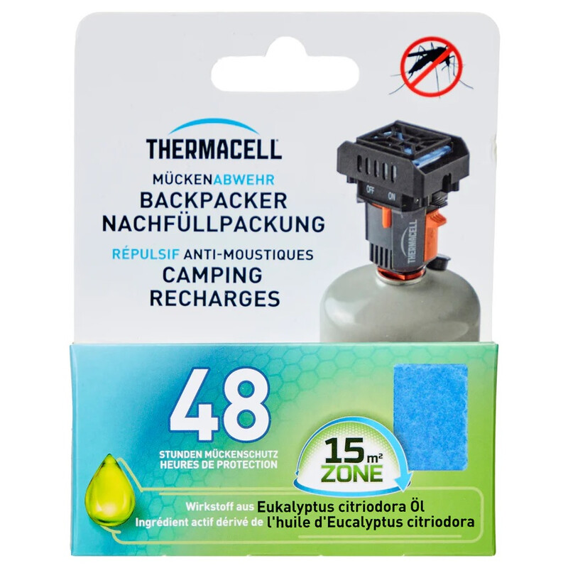 Thermacell Recambio para mochileros PT-19, 48 h