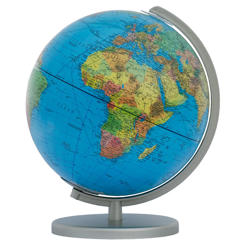 Columbus Globo terráqueo Duplex plata 30cm