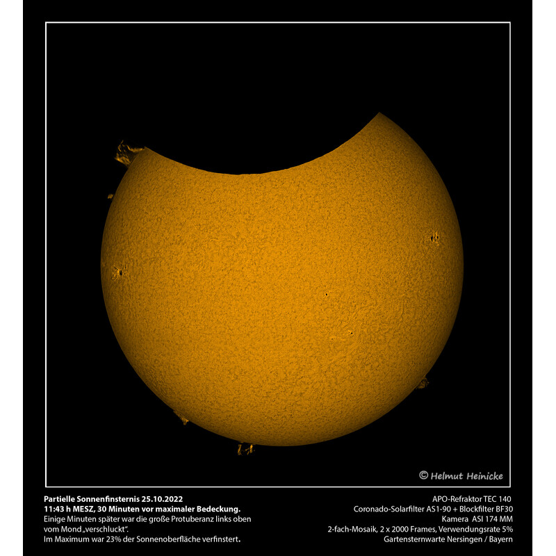 TEC Refractor apocromático Apochromatischer Refraktor AP 140/980 f/7 140FL
