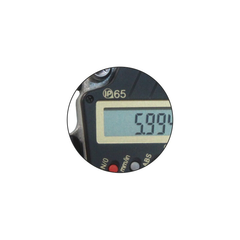 (SP) Micrómetro digital de 25 mm con trinquete, 0,001 mm, IP 65, DIN 863 - Metav IndustryLine