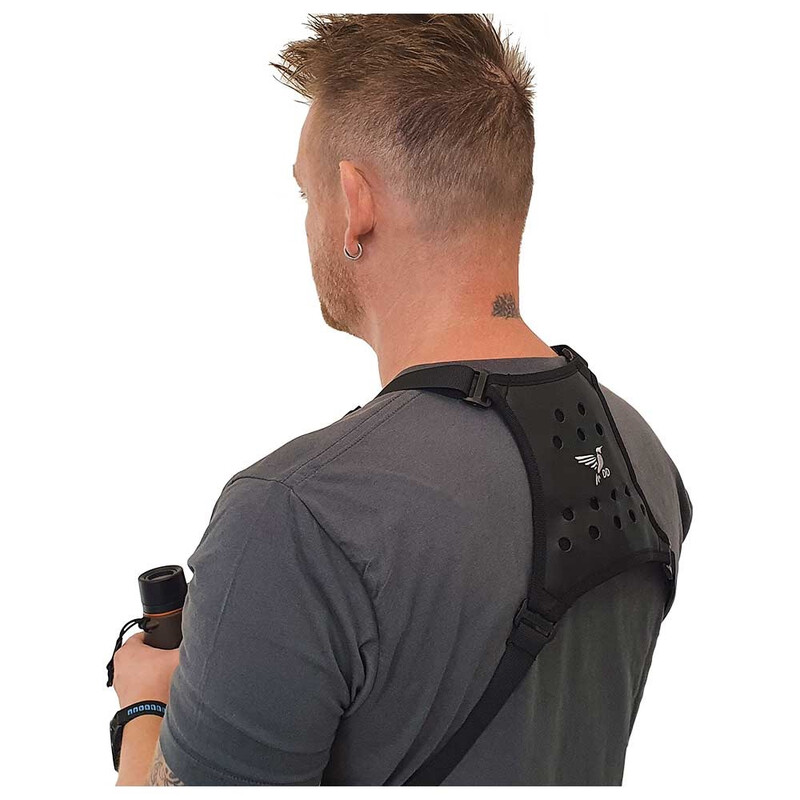 DDoptics Funda para prismáticos Harness verde