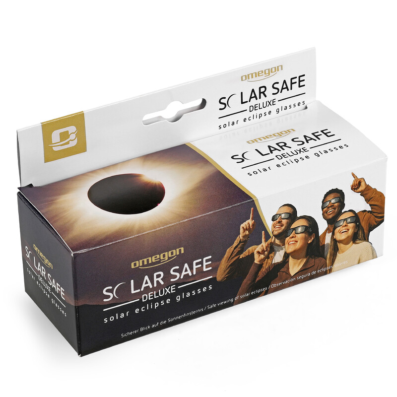 Omegon Gafas para eclipses solares Sonnenfinsternis-Brille Solar Safe Deluxe