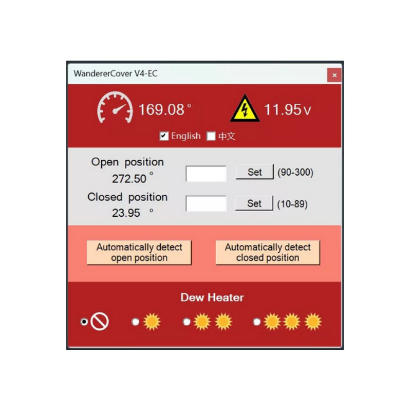 Wanderer Astro Máscara de campo plano 320mm V4 Pro