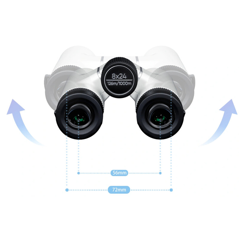 ZWO Binoculares Seestar VisionX 8x24