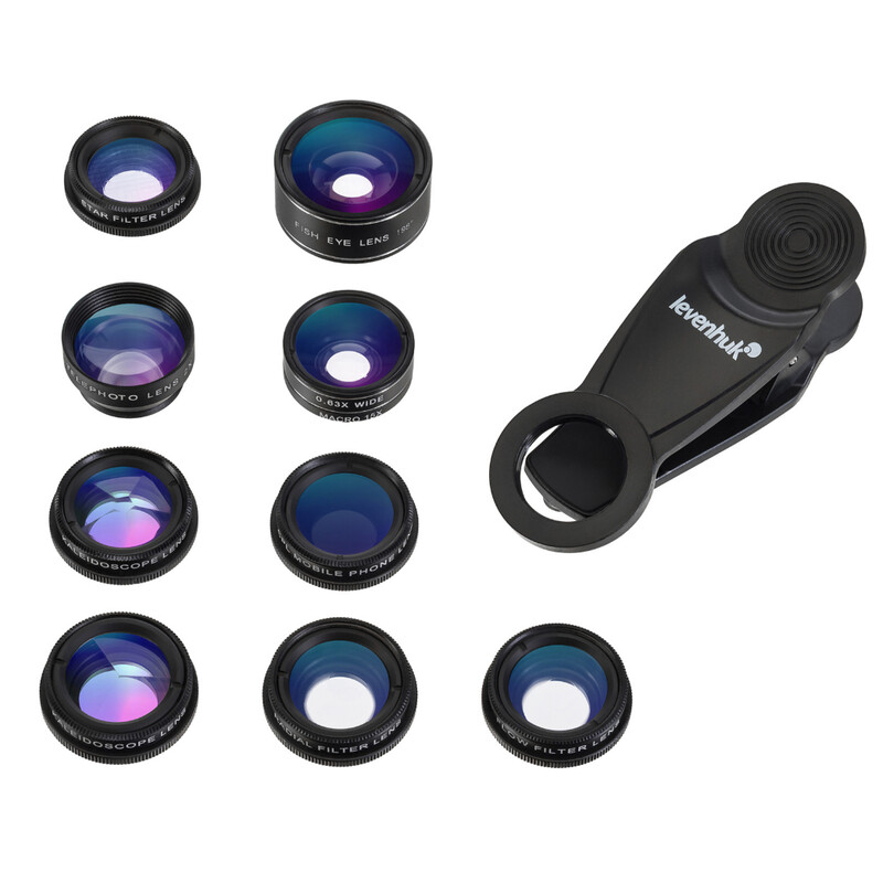 Levenhuk Juego de lentes Lens S10 para smartphones