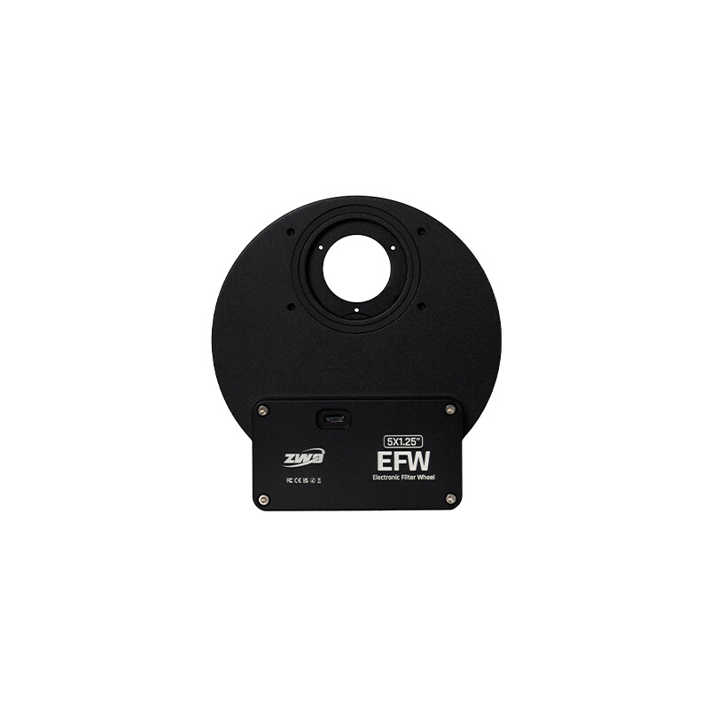 ZWO Rueda de filtros EFW 5x 1,25"