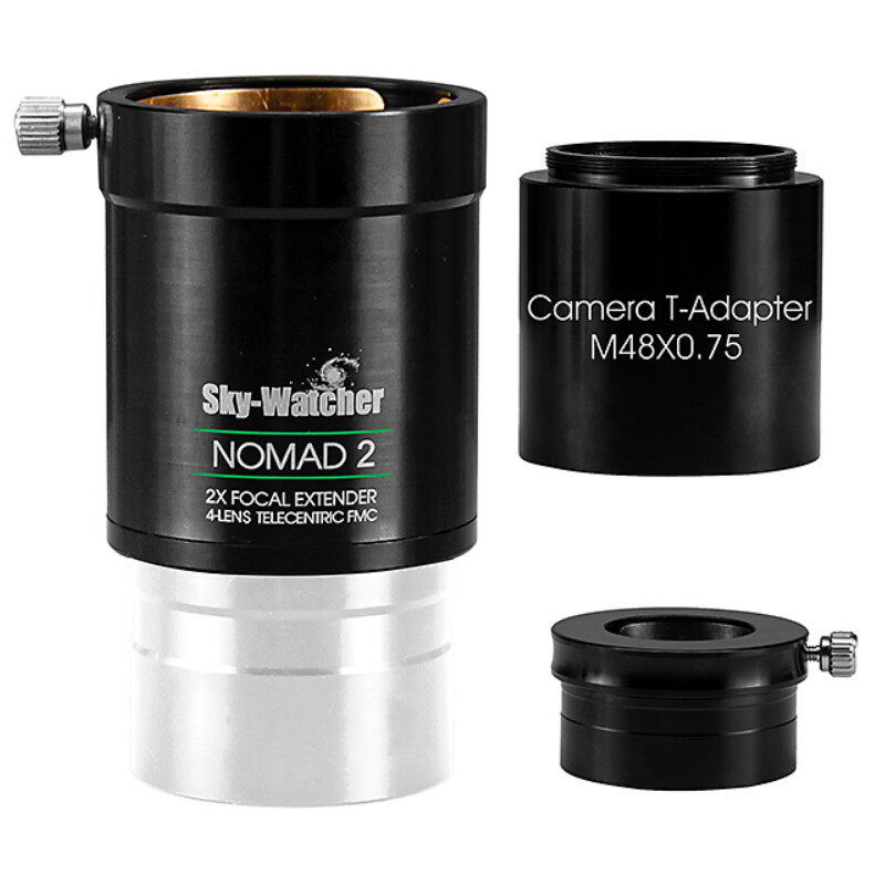 Skywatcher Lente de Barlow Nomad Telecentric 2x 2" M48