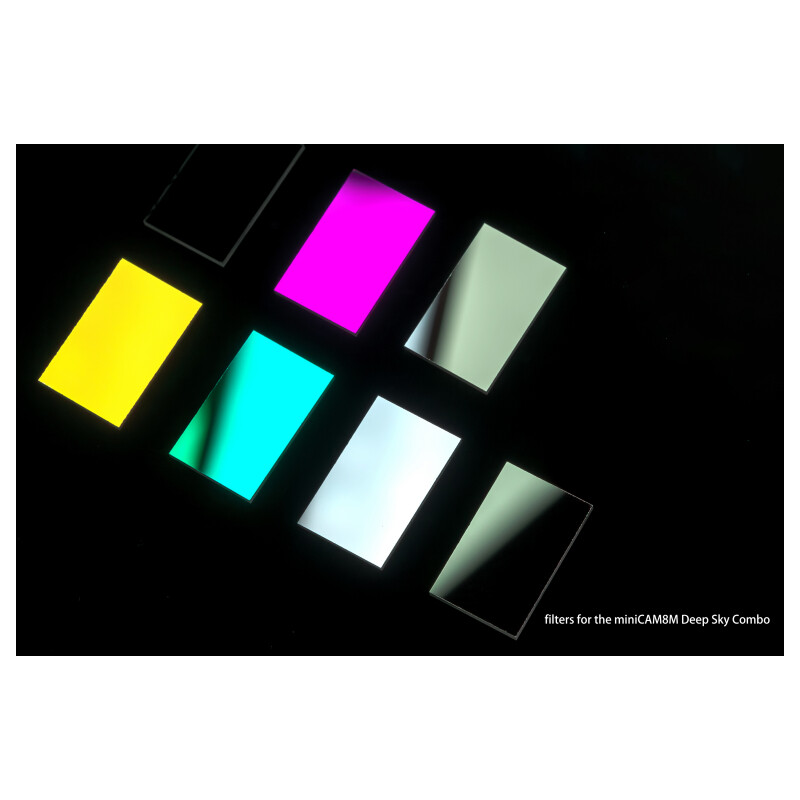 QHY Filtro LRGB + 3nm SHO miniCam8