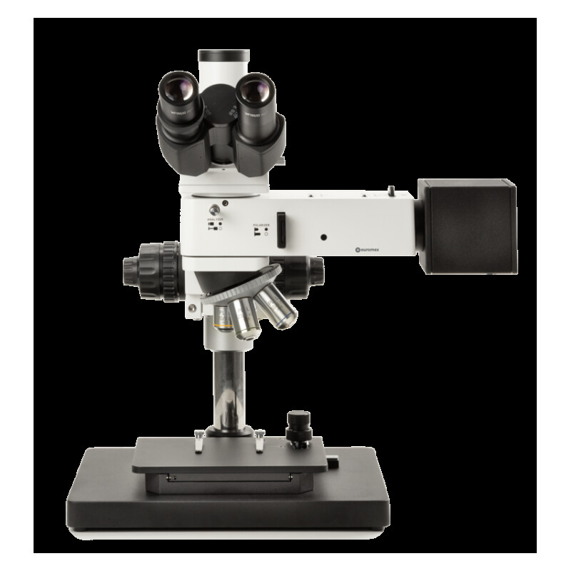 Euromex Microscopio Mikroskop BS.4053-PLMRi, trino, plan, infinity, 50x-500x, 10x/22, LED, AL