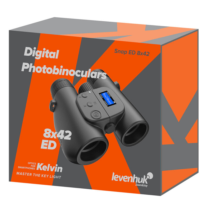Levenhuk Binoculares Kelvin Snap ED 8x42 Wi-Fi