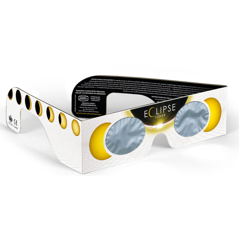 Baader Gafas para eclipses solares Sonnenfinsternis-Brille Sofi Solar Viewer AstroSolar® Silver/Gold