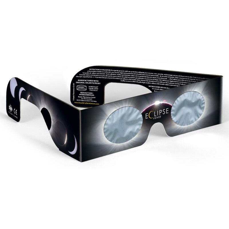 Baader Gafas para eclipses solares Sonnenfinsternis-Brille Sonnenfinsternis Sofi Beobachtungsbrille Solar Viewer AstroSolar® 100 Stück
