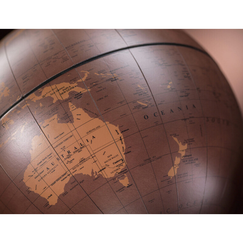 Zoffoli living Globo terráqueo Orbis Techno Leather 22 cm