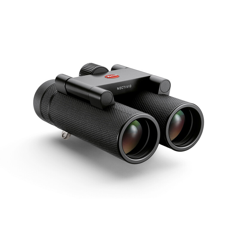 Leica Binoculares Noctivid 10x25 en cuero negro