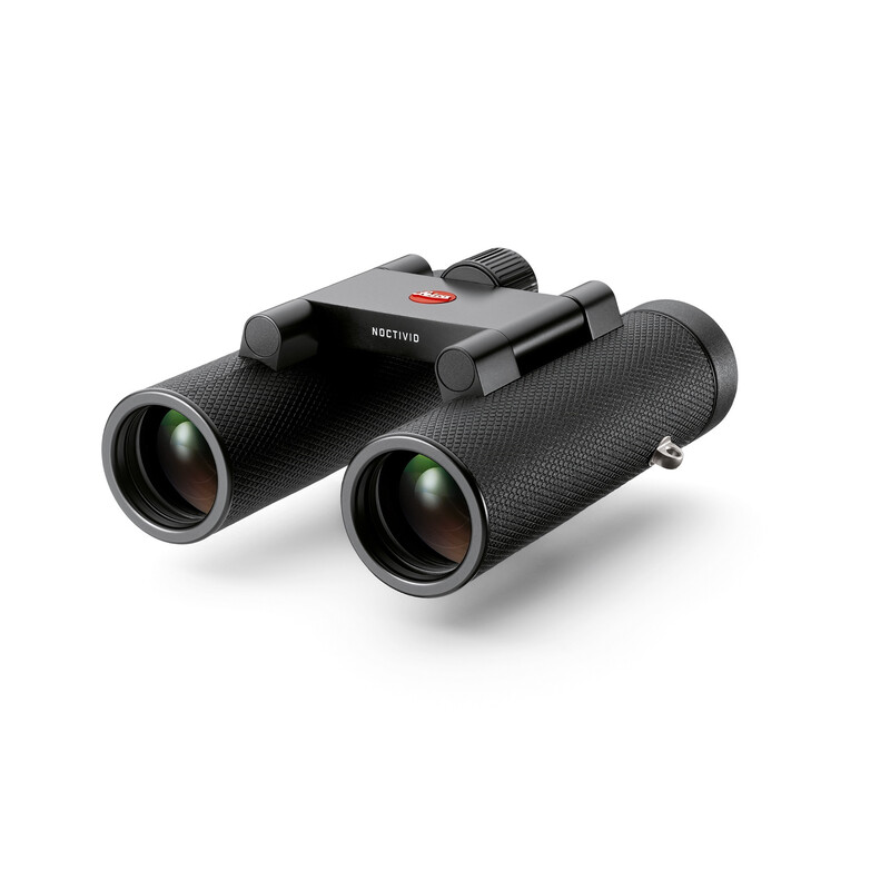 Leica Binoculares Noctivid 10x25 en cuero negro
