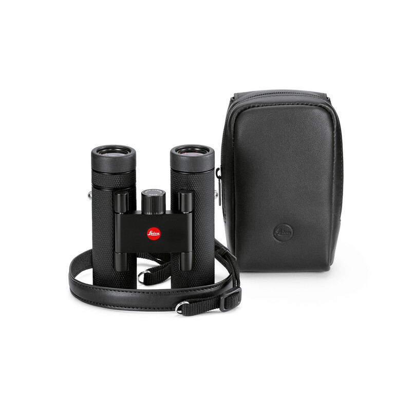 Leica Binoculares Noctivid 10x25 en cuero negro