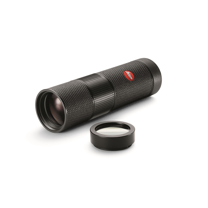 Leica Monocular Monovid 8x25 negro con revestimiento de cuero