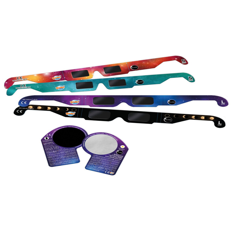 Buki Gafas para eclipses solares , paquete familiar