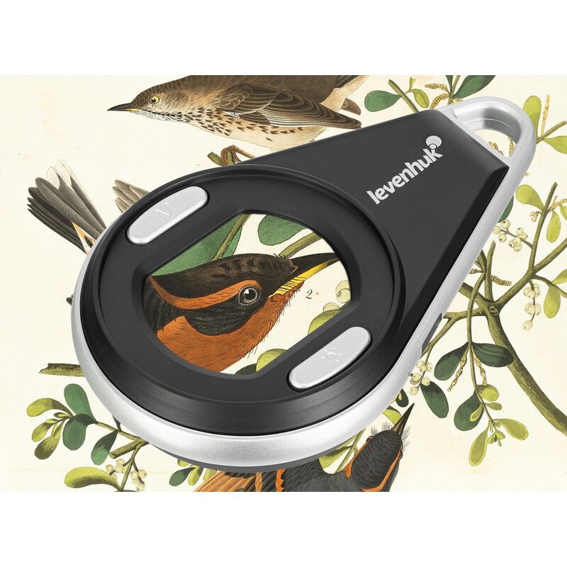 Levenhuk Lupa Ergo 10 Digital 5x, 9x, 14x LED