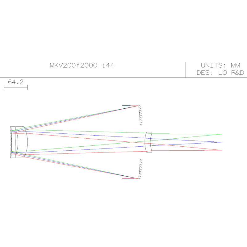 LOic Telescopio KC 200/2000 MKV i44
