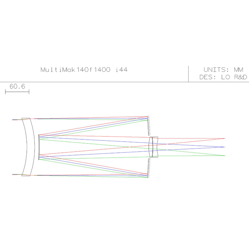 LOic Telescopio Maksutov MC 140/1400 MultiMak i44