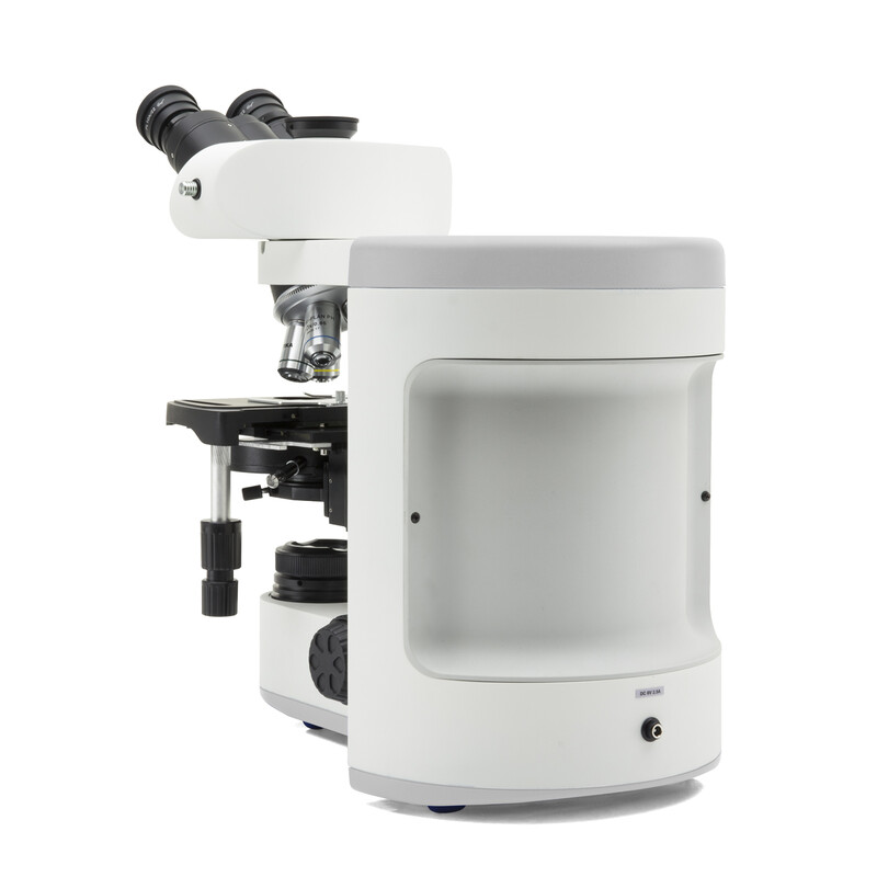 Optika Microscopio B-810DK, trino, HF, DF, infinity, plan, 40-1000x, LED