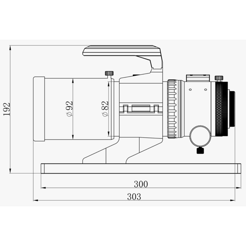 Askar Refractor apocromático AP 60/300 FRA300 PRO