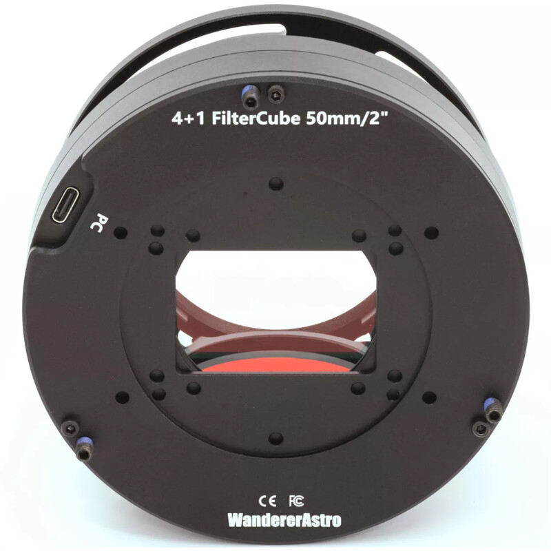 Wanderer Astro Rueda de filtros Cube para Celestron RASA 1100 y 3600
