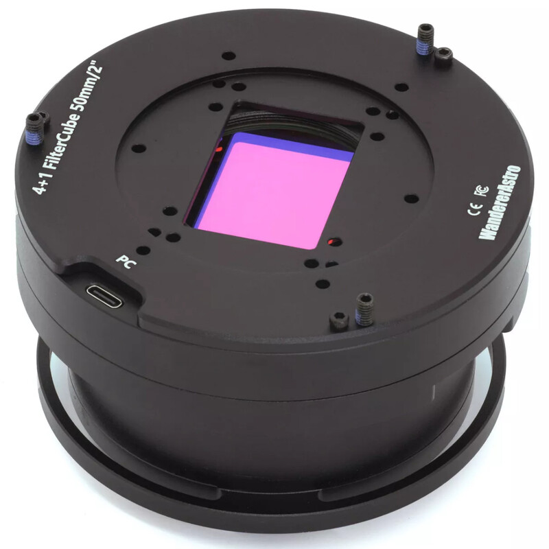 Wanderer Astro Rueda de filtros Cube para Celestron RASA 1100 y 3600