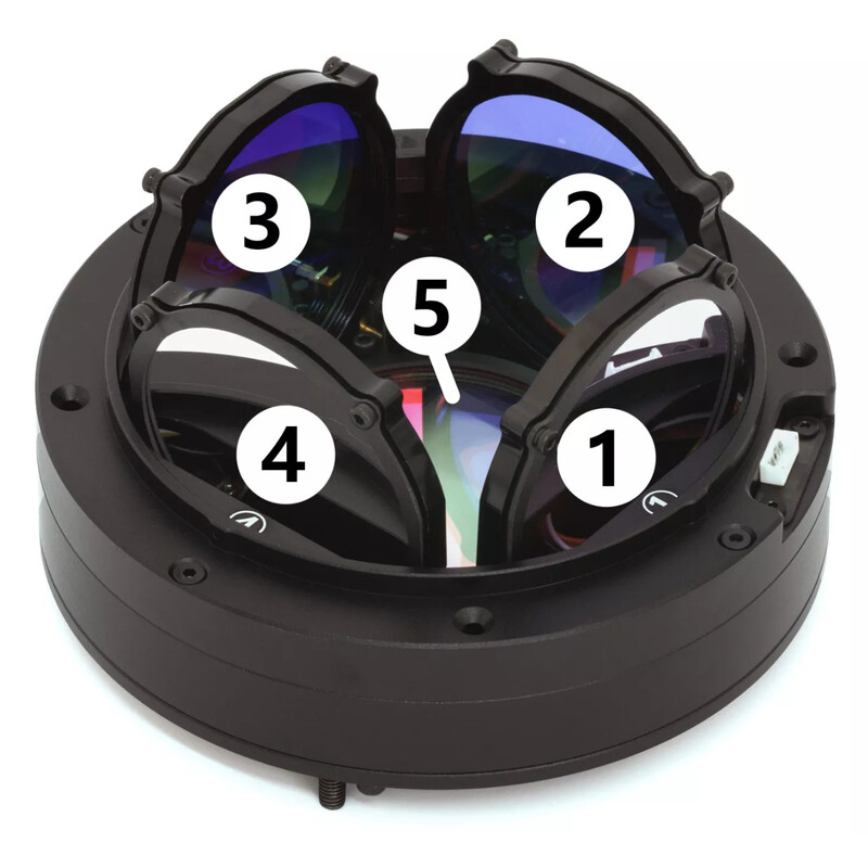 Wanderer Astro Rueda de filtros Cube para Celestron RASA 1100 y 3600