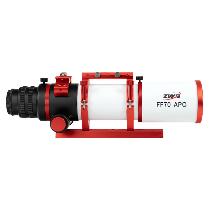 ZWO Refractor apocromático AP 70/490 FF70 AM3N+PE160+TC40
