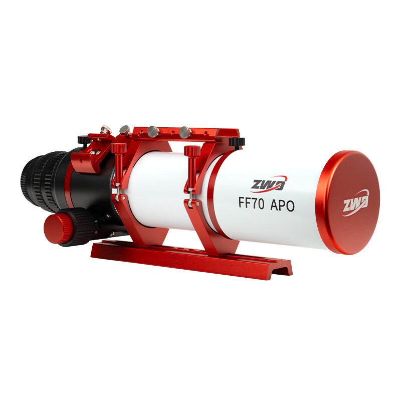 ZWO Refractor apocromático AP 70/490 FF70 AM3N+PE160+TC40