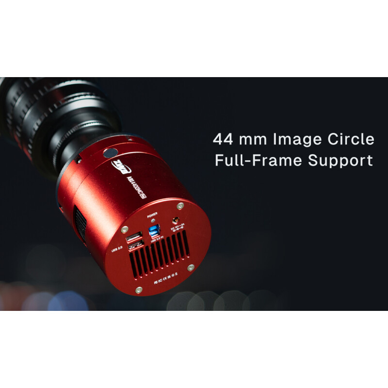 ZWO Refractor apocromático AP 131/983 FF131 AM5N+PE200+TC40