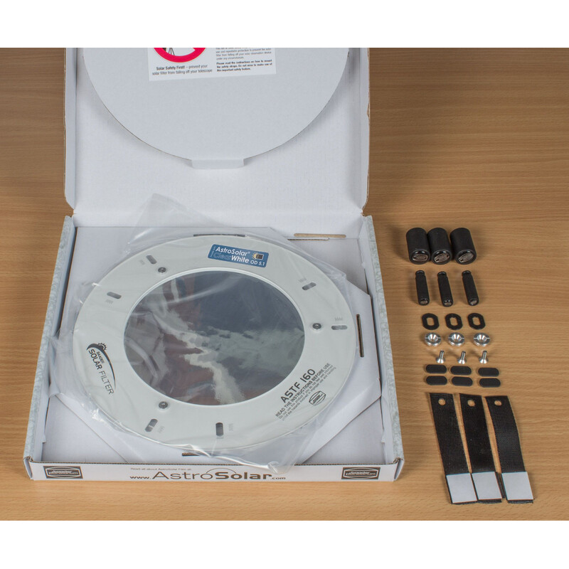Baader Filtros solares AstroSolar ClearWhite ASTF 80mm