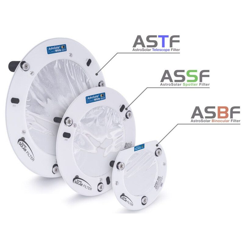Baader Filtros solares AstroSolar ClearWhite ASTF 80mm