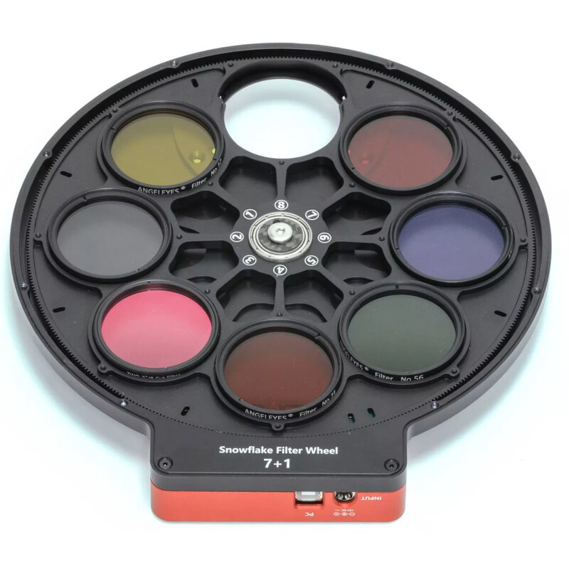 Wanderer Astro Rueda de filtros Snowflake 7+1 2"